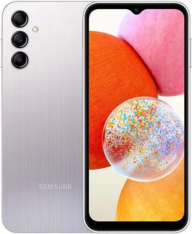 Samsung Galaxy A14 64GB - Silver - Unlocked - Grade A (Minimal Wear) - 6 MONTH WARRANTY